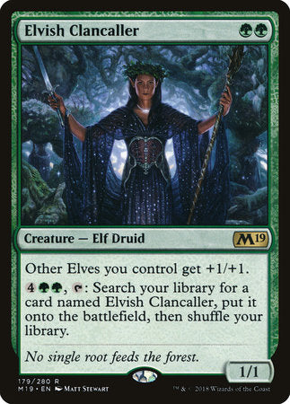 Elvish Clancaller [Core Set 2019] | Rook's Games and More