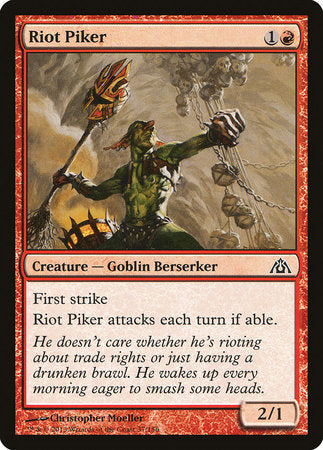 Riot Piker [Dragon's Maze] | Rook's Games and More