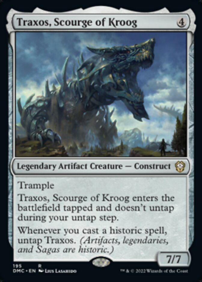 Traxos, Scourge of Kroog [Dominaria United Commander] | Rook's Games and More