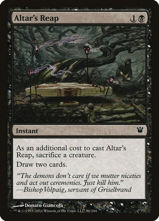Altar's Reap [Innistrad] | Rook's Games and More