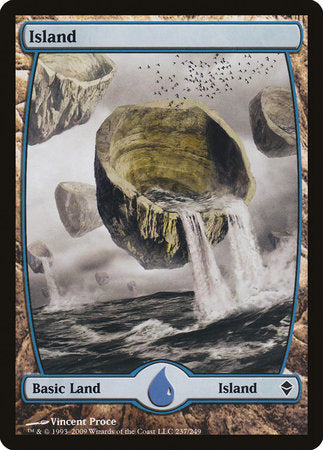 Island (237) - Full Art [Zendikar] | Rook's Games and More