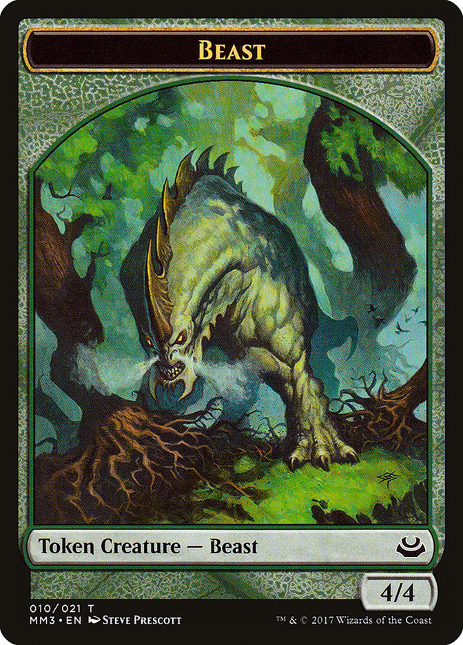 Beast (010/021) [Modern Masters 2017 Tokens] | Rook's Games and More