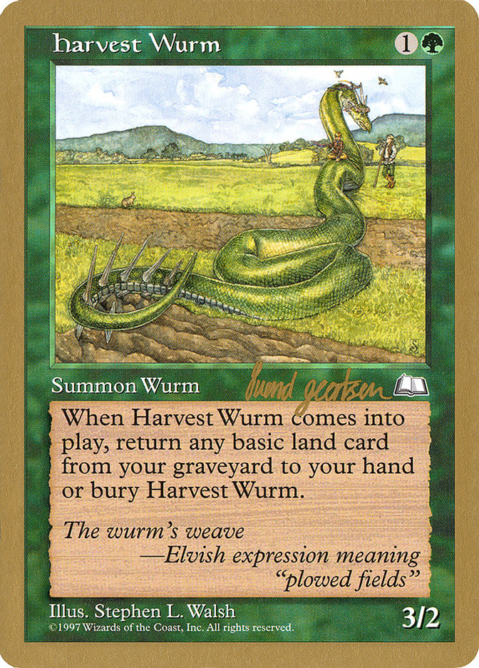 Harvest Wurm (Svend Geertsen) [World Championship Decks 1997] | Rook's Games and More