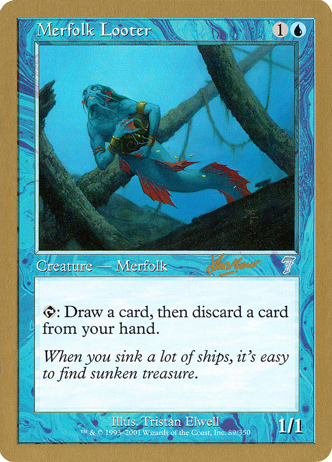 Merfolk Looter (Sim Han How) [World Championship Decks 2002] | Rook's Games and More