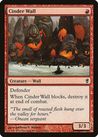 Cinder Wall [Conspiracy] | Rook's Games and More