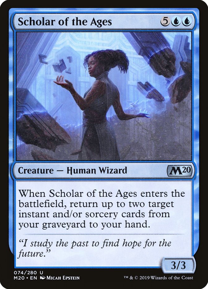 Scholar of the Ages [Core Set 2020] | Rook's Games and More
