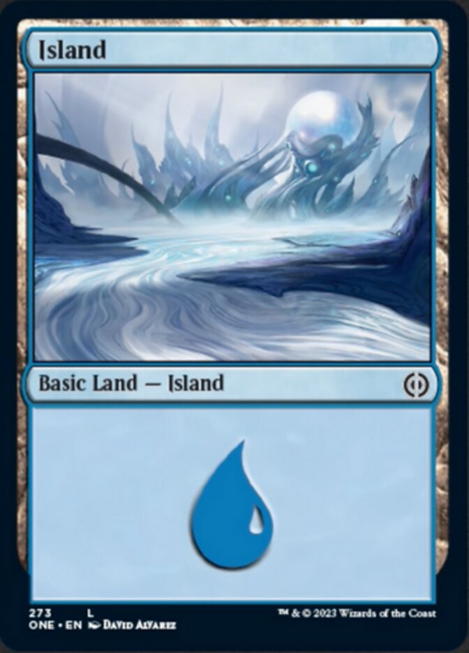 Island (273) [Phyrexia: All Will Be One] | Rook's Games and More