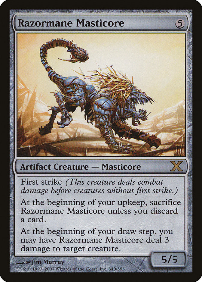 Razormane Masticore [Tenth Edition] | Rook's Games and More