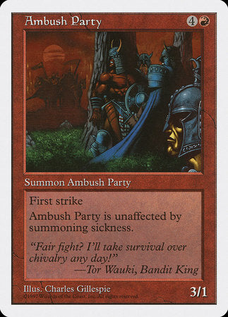 Ambush Party [Fifth Edition] | Rook's Games and More