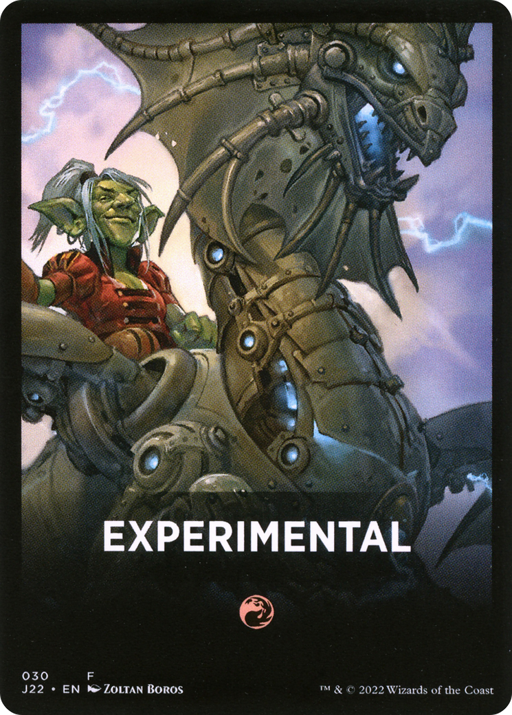 Experimental Theme Card [Jumpstart 2022 Front Cards] | Rook's Games and More