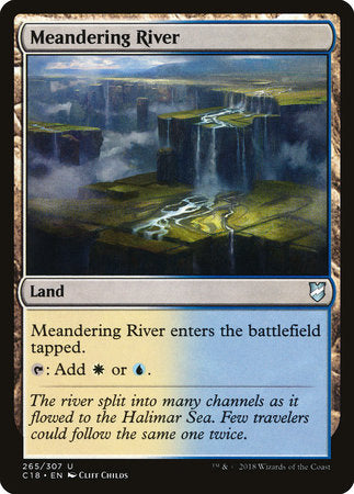 Meandering River [Commander 2018] | Rook's Games and More