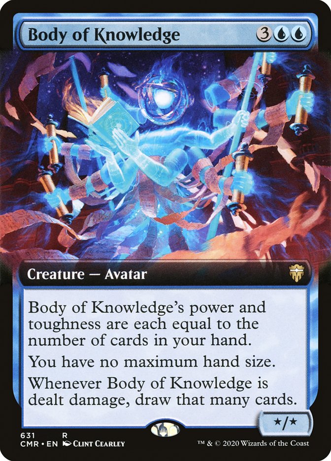 Body of Knowledge (Extended Art) [Commander Legends] | Rook's Games and More