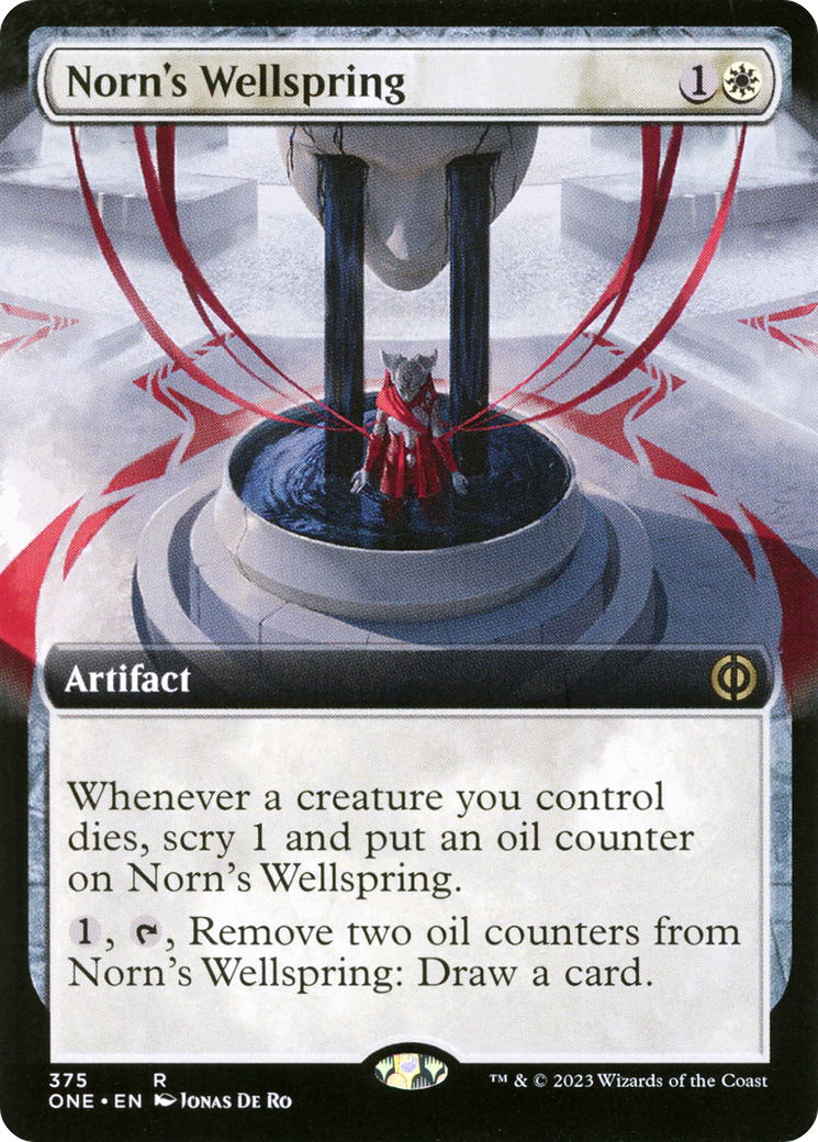 Norn's Wellspring (Extended Art) [Phyrexia: All Will Be One] | Rook's Games and More