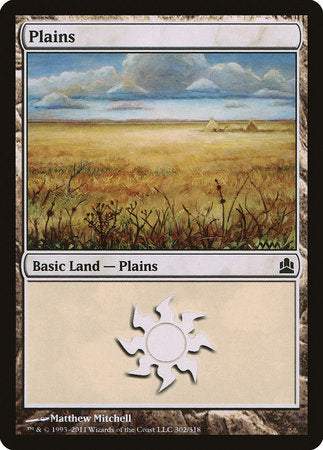 Plains (302) [Commander 2011] | Rook's Games and More