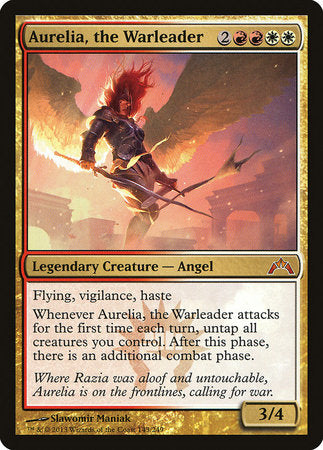 Aurelia, the Warleader [Gatecrash] | Rook's Games and More