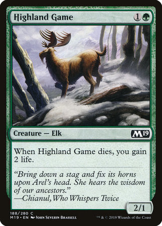 Highland Game [Core Set 2019] | Rook's Games and More