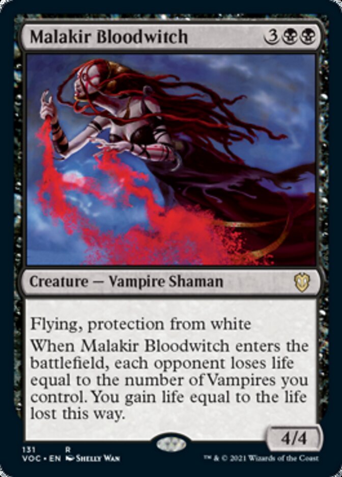 Malakir Bloodwitch [Innistrad: Crimson Vow Commander] | Rook's Games and More