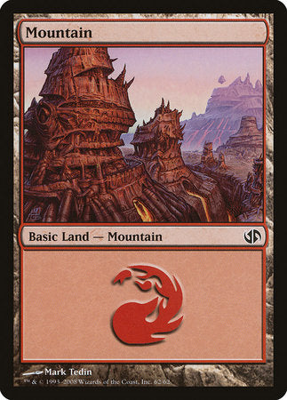 Mountain (62) [Duel Decks: Jace vs. Chandra] | Rook's Games and More