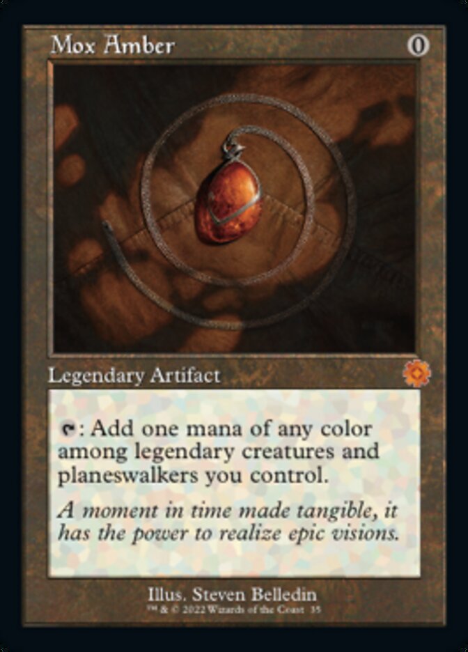 Mox Amber (Retro) [The Brothers' War Retro Artifacts] | Rook's Games and More