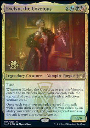 Evelyn, the Covetous [Streets of New Capenna Prerelease Promos] | Rook's Games and More