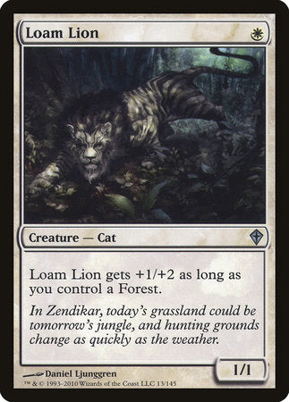 Loam Lion [Worldwake] | Rook's Games and More