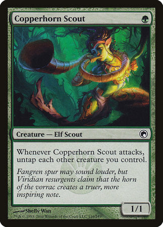 Copperhorn Scout [Scars of Mirrodin] | Rook's Games and More