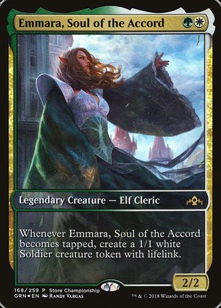 Emmara, Soul of the Accord [Guilds of Ravnica Promos] | Rook's Games and More