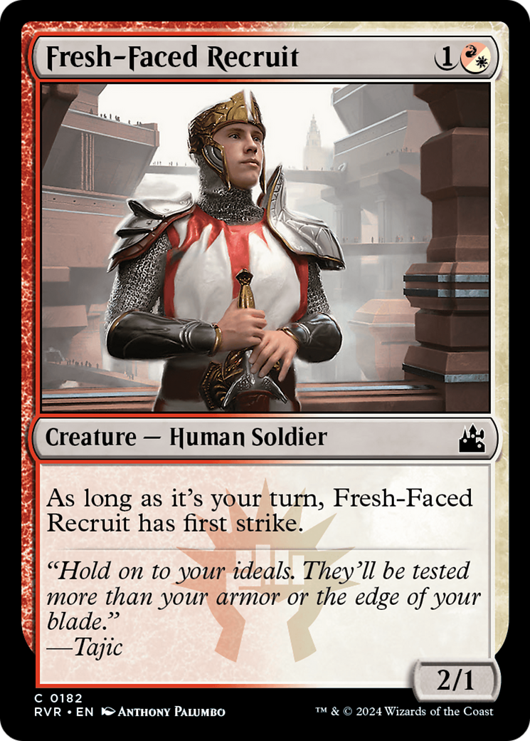 Fresh-Faced Recruit [Ravnica Remastered] | Rook's Games and More