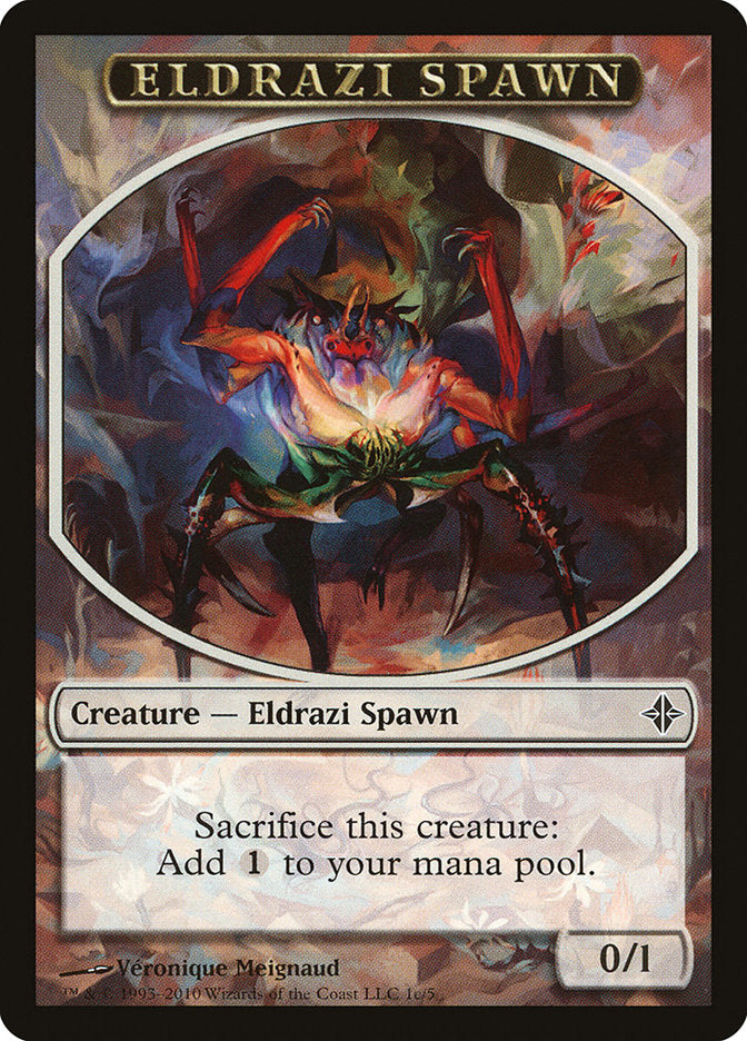 Eldrazi Spawn (1c/5) [Rise of the Eldrazi Tokens] | Rook's Games and More