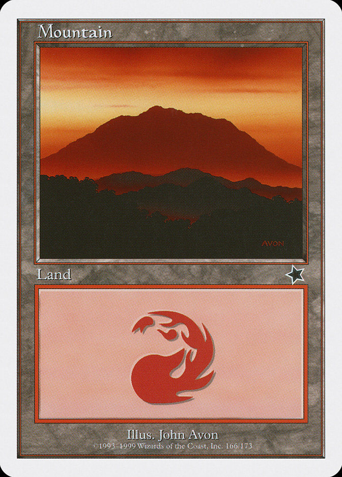 Mountain (166) [Starter 1999] | Rook's Games and More