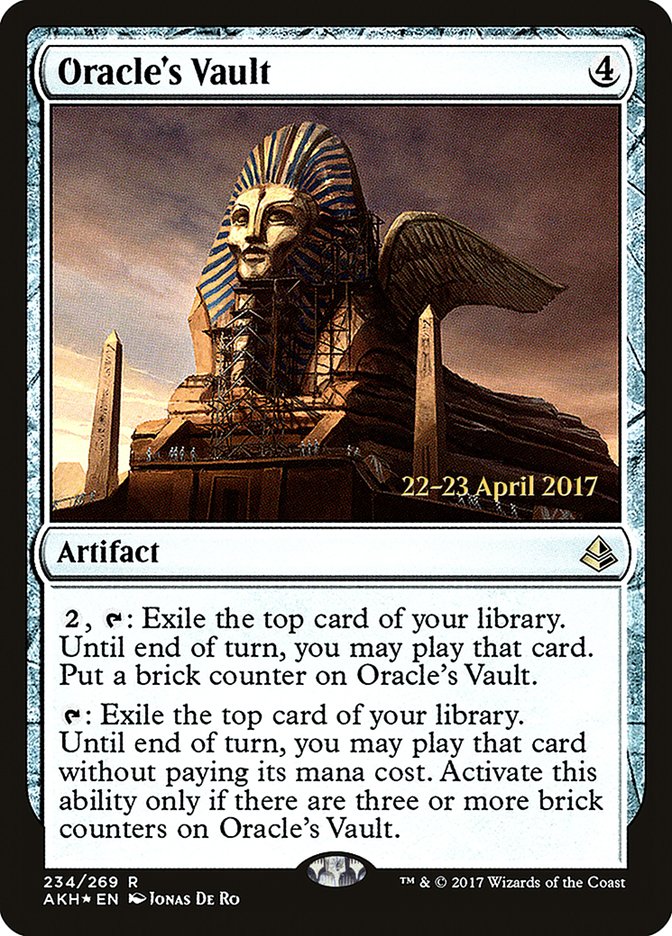 Oracle's Vault  [Amonkhet Prerelease Promos] | Rook's Games and More