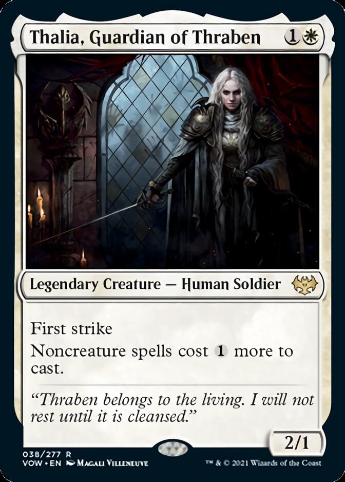 Thalia, Guardian of Thraben [Innistrad: Crimson Vow] | Rook's Games and More