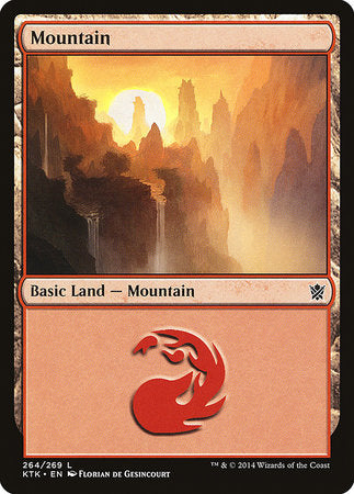 Mountain (264) [Khans of Tarkir] | Rook's Games and More