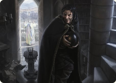 Grima, Saruman's Footman Art Card [The Lord of the Rings: Tales of Middle-earth Art Series] | Rook's Games and More