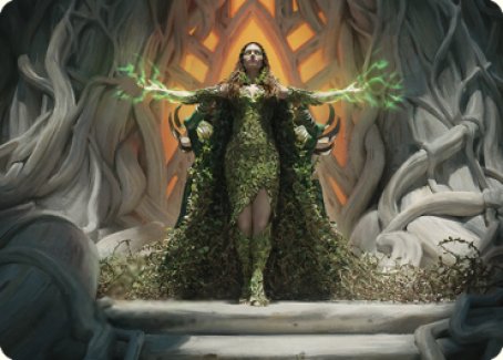 Titania, Voice of Gaea Art Card [The Brothers' War Art Series] | Rook's Games and More