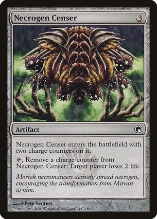 Necrogen Censer [Scars of Mirrodin] | Rook's Games and More
