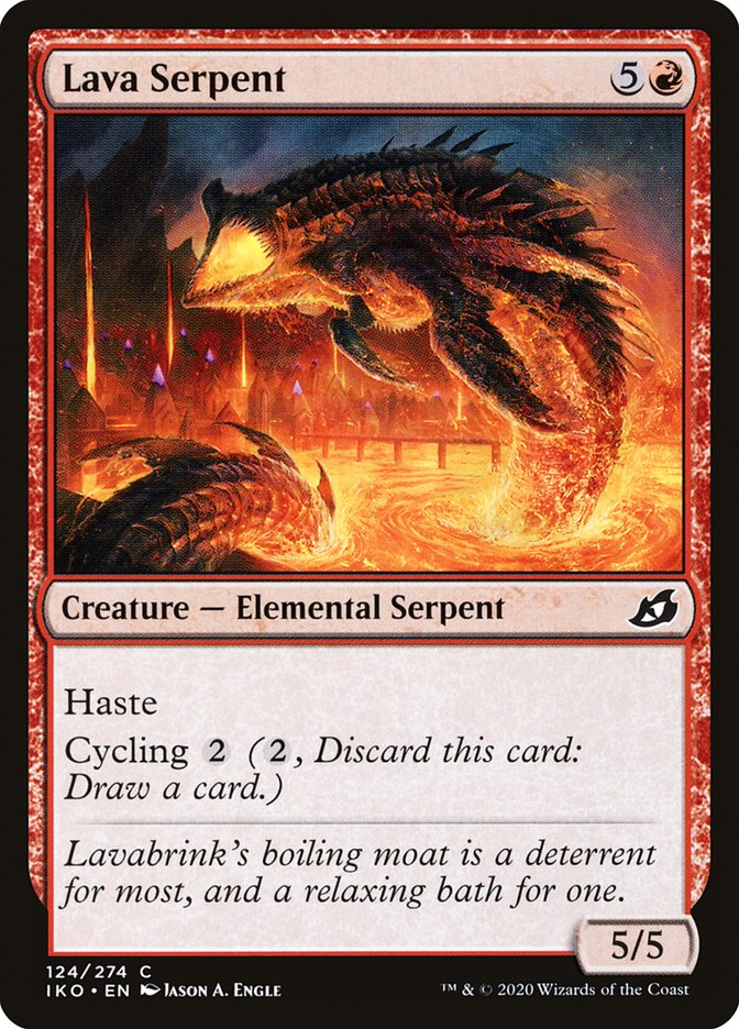 Lava Serpent [Ikoria: Lair of Behemoths] | Rook's Games and More