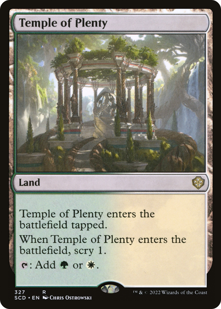 Temple of Plenty [Starter Commander Decks] | Rook's Games and More