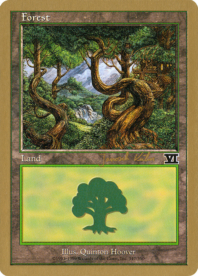 Forest (jk347) (Janosch Kuhn) [World Championship Decks 2000] | Rook's Games and More