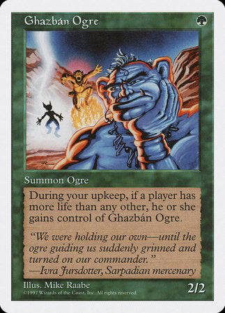 Ghazban Ogre [Fifth Edition] | Rook's Games and More