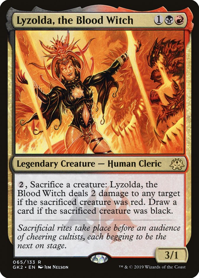 Lyzolda, the Blood Witch [Ravnica Allegiance Guild Kit] | Rook's Games and More