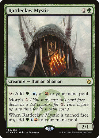 Rattleclaw Mystic [Khans of Tarkir] | Rook's Games and More