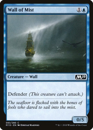 Wall of Mist [Core Set 2019] | Rook's Games and More