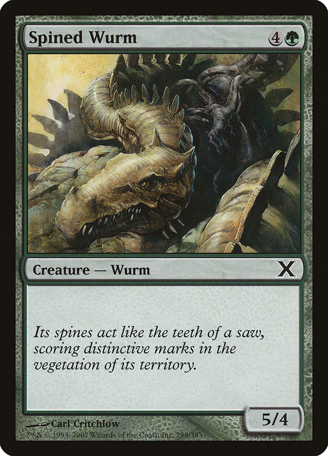 Spined Wurm [Tenth Edition] | Rook's Games and More