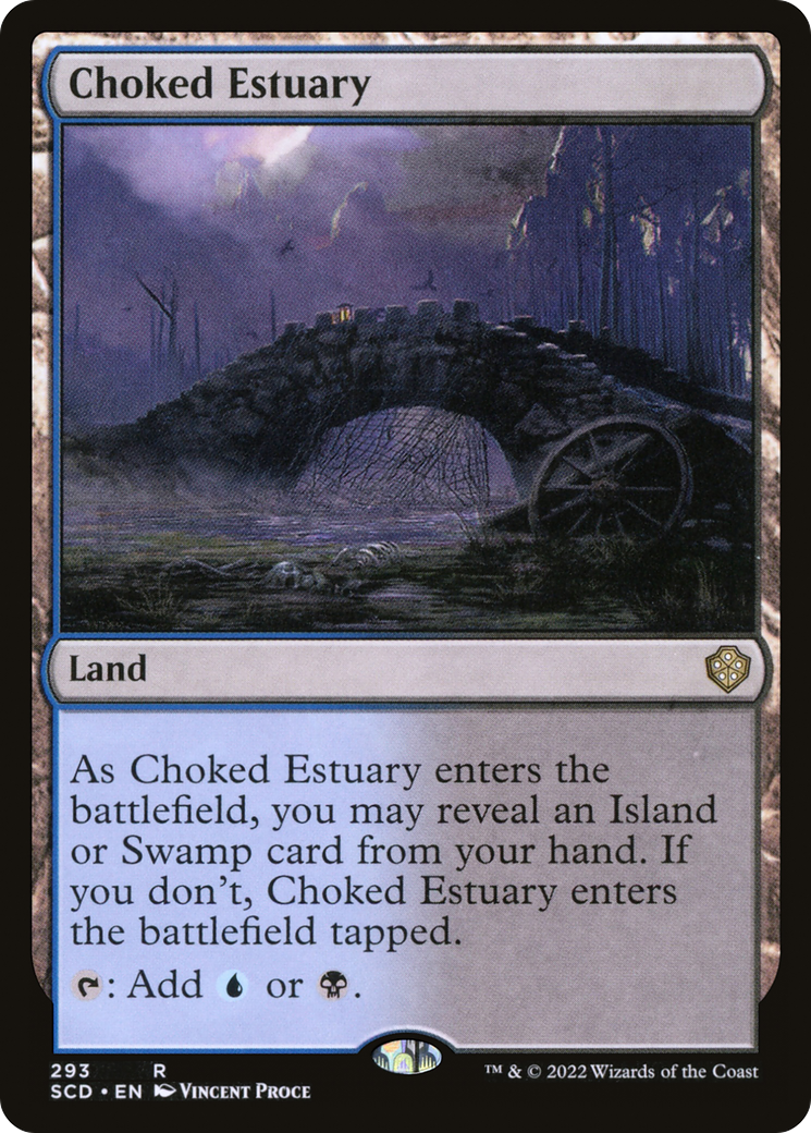 Choked Estuary [Starter Commander Decks] | Rook's Games and More