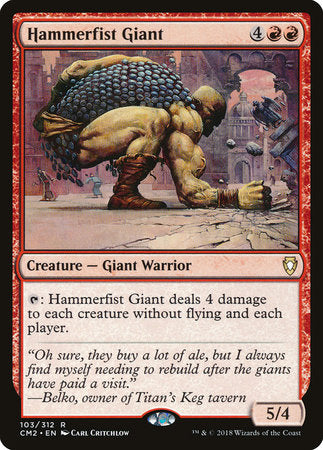 Hammerfist Giant [Commander Anthology Volume II] | Rook's Games and More