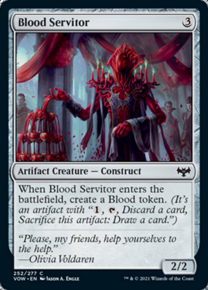 Blood Servitor [Innistrad: Crimson Vow] | Rook's Games and More