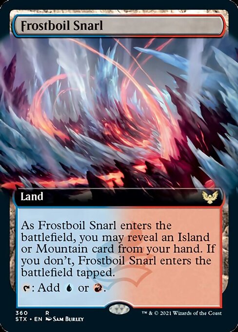 Frostboil Snarl (Extended) [Strixhaven: School of Mages] | Rook's Games and More