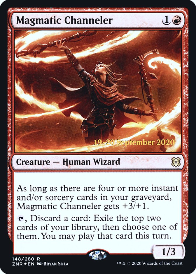 Magmatic Channeler  [Zendikar Rising Prerelease Promos] | Rook's Games and More