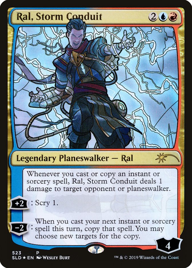 Ral, Storm Conduit (Stained Glass) [Secret Lair Drop Promos] | Rook's Games and More